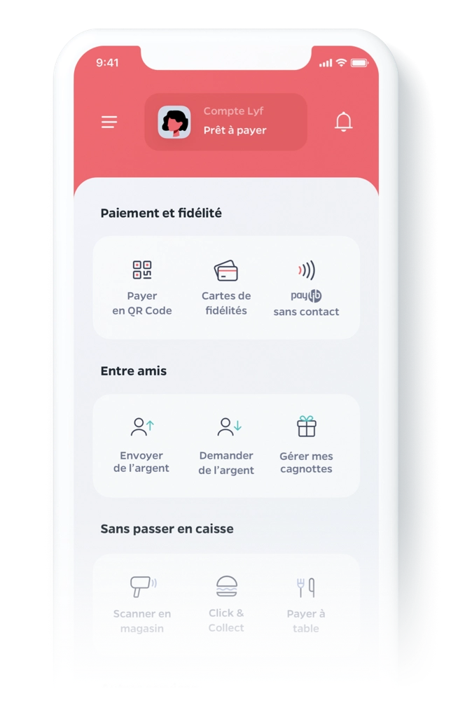 Redesigning information architecture for the Lyf Pay app